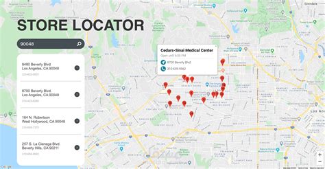 Shop Locator .